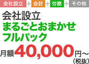 会社設立まるごとフルサポートパック